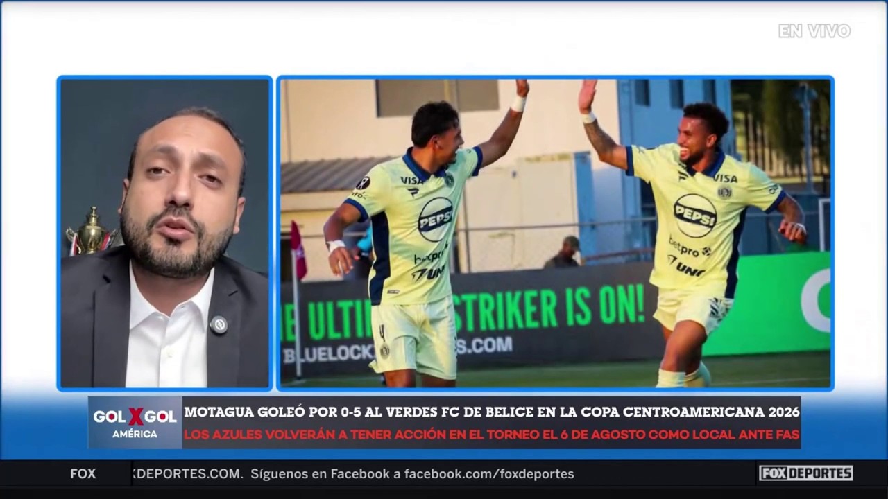 🔥 VERDES 0-5 MOTAGUA | Aplastante goleada del equipo hondureño en Copa Centroamericana | GolXGol