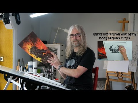 40k inspired Helmet design