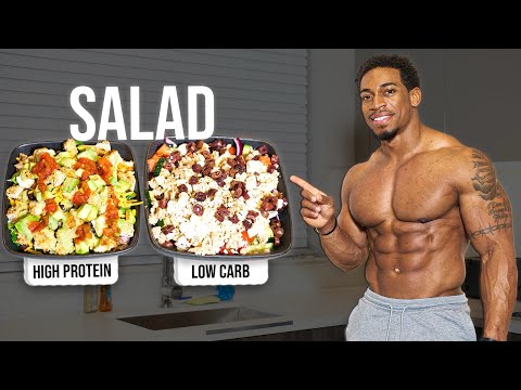 2 High Protein Salads for Weight Loss