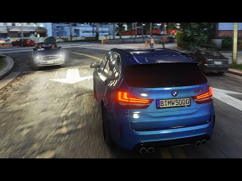 GTA 5 Unreal Engine 5 Graphics Mod Concept With Realistic Lighting Showcase On RTX3080 Ray Tracing