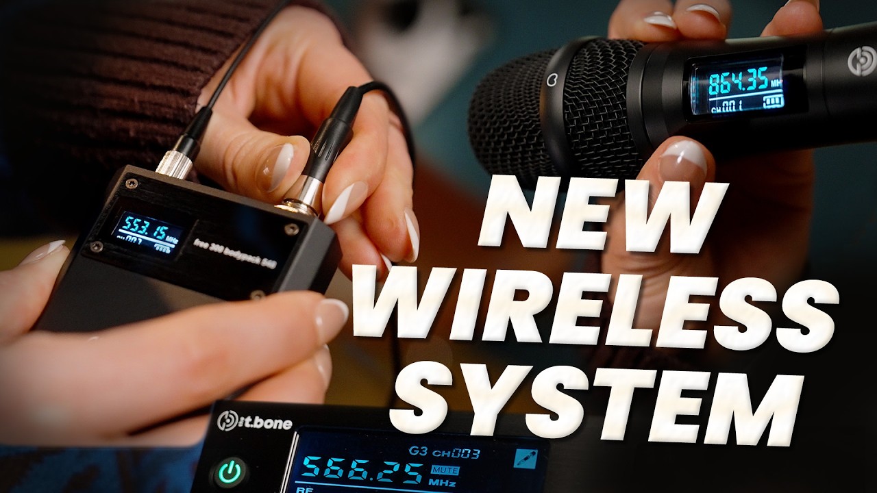 Brand New Wireless System | free 300 | the t.bone - YouTube