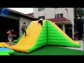 AOMIAO Inflatable Water Park Fun Game