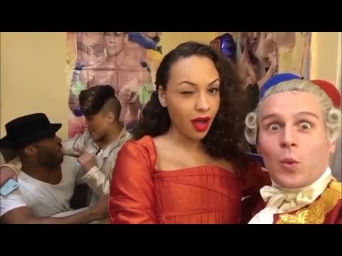 Hamilton cast cute moments
