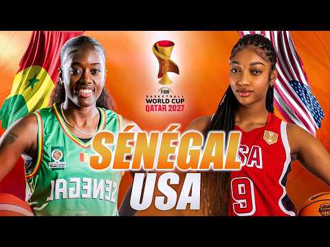 🛑Direct - USA 🇺🇸 vs Sénégal 🇸🇳 / Qualifications Coupe du monde FIBA 2026 à Porto Rico