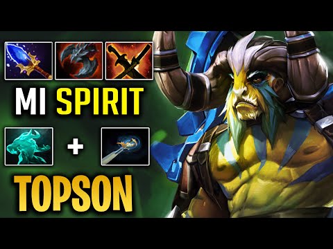 TOPSON - Elder Titan Mid VS Meepo SPAMMER | Dota 2 TOP MMR Gameplay