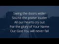 Rise Hillsong Worship Lyrics