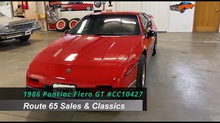 Video Thumbnail for 1986 Pontiac Fiero