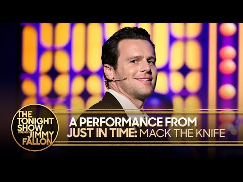 A Performance from Just In Time with Jonathan Groff: Mack the Knife | The Tonight Show
