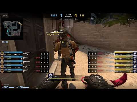 CS:GO POV Demo BIG k1to (38/21) vs ENCE (de_mirage)