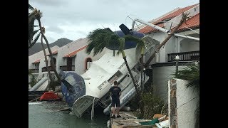 Simpson Bay resort Hurricane Irma Sint Maarten Saint-Martin #irma