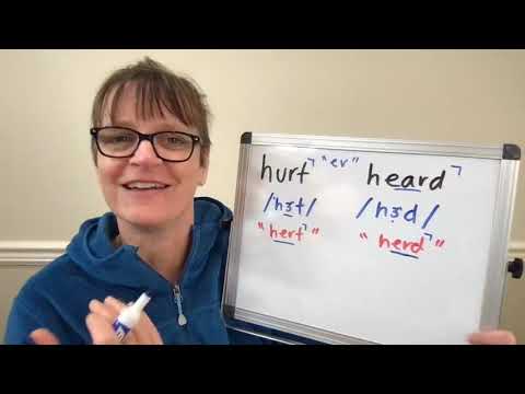 Free American Accent Training Pronouncing Hurt vs. Heard