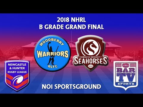 2018 NHRL B Grade Grand Final - Woodberry v University