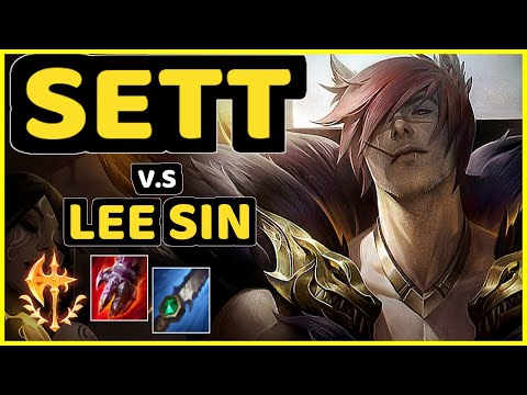BIOPANTHER (SETT) vs LEE SIN - JUNGLE CHALLENGER GAMEPLAY - OC
