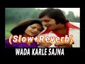 Wada Karle Sajna Slow Reverb Song Old Is Gold Lofi Song Lyrics