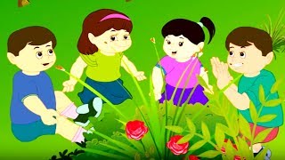 Ringa Ringa Roses | Ring Around the Rosie -3D Kid's Songs - Little Baby Rhymes