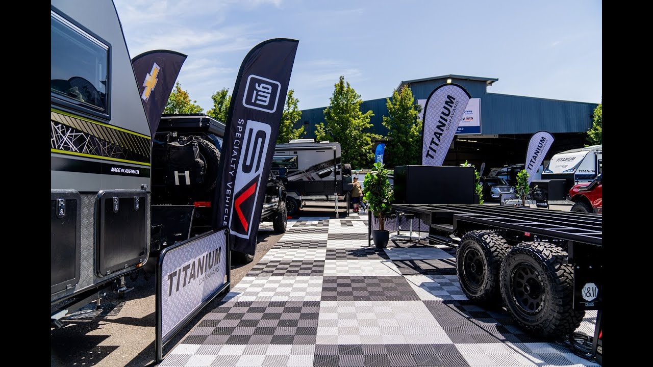 Titanium Caravans at the Victorian Caravan, Camping & Supershow.