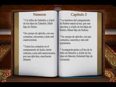 La Palabra de Dios. Números. Biblia hablada RV 1960.