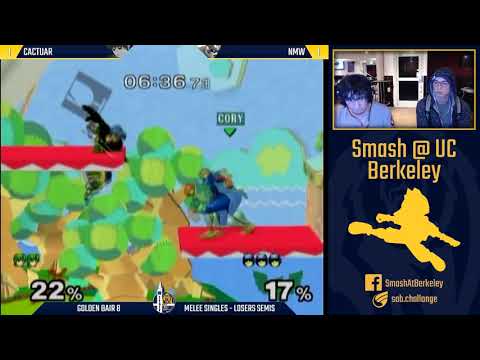 Golden Bair 8 - Melee Singles Losers Semis Top 64 - NMW vs Cactuar