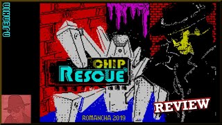 Chip Rescue : Homebrew from 2019 - on the ZX Spectrum 128K !! with Commentary
