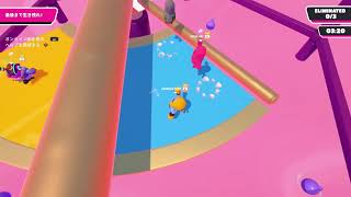 来週ジャンアラあるのでフォールガイズ配信
