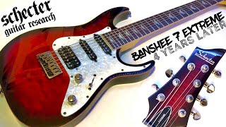 Video thumbnail for Schecter guitar review/ Banshee 7 Extreme black cherry burst...Uninspiring? by SIX1NINE GUITARS AND GEAR