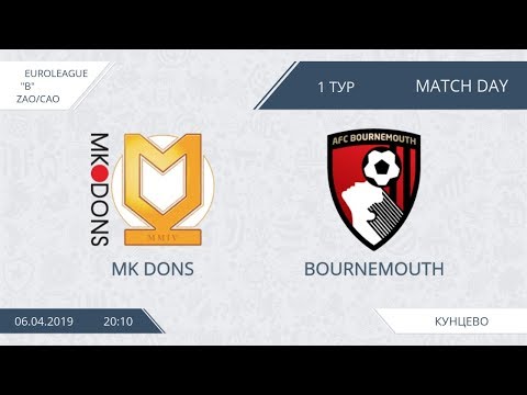 AFL19. EuroLeague. ZAO/CAO. Division B. Day 1. MK Dons - Bournemouth