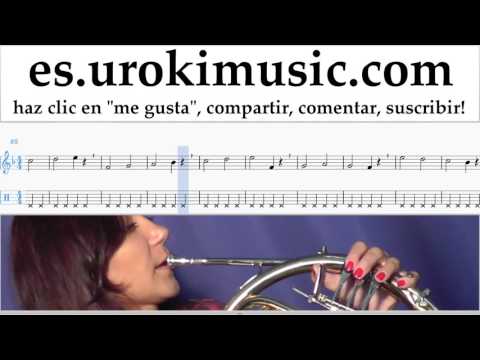 Como Tocar Trompa Lukas Graham - 7 Years Tablatura Parte#1 ejercicios um-i927