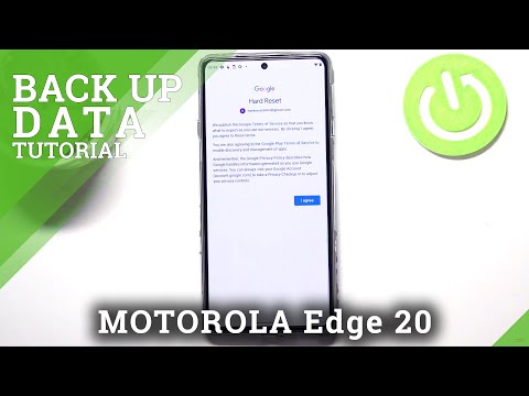 How to Enable Google Backup on MOTOROLA Edge 20 – Backup Data
