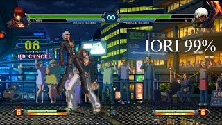 KoF XIII: Iori Yagami combo 99%