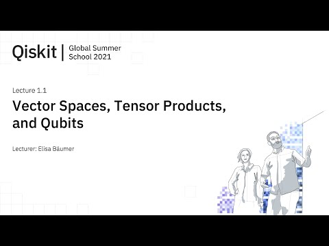 Lecture 1.1 - Vector Spaces, Tensor Products, and Qubits