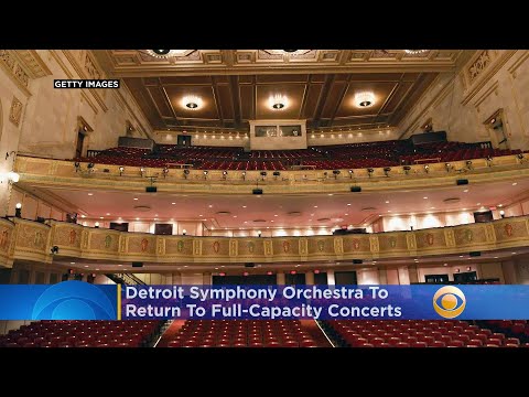 Detroit Symphony Orchestra To Return To Full-Capacity Concerts At Orchestra Hall