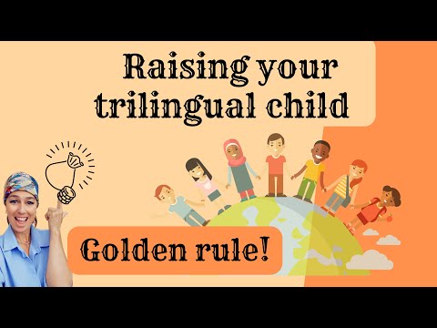 🚀 RAISING YOUR TRILINGUAL CHILD - GOLDEN RULE, #trilingual #education  #languages #polyglot