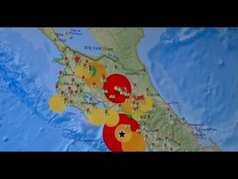 More than 140 aftershocks shake Costa Rica, warning of a possible "twin earthquake" after a tremo...
