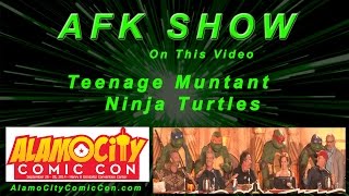preview picture of video 'Meet the people behind the Teenage Mutant Ninja Turtles from Alamo City Comic Con 2014'