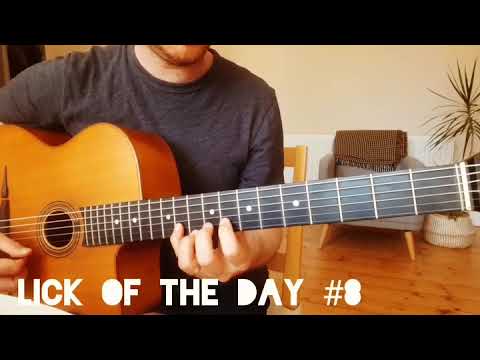 Gypsy Jazz Guitar Lick  Of The Day #8