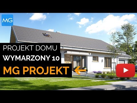 Projekt domu Wymarzony 10 MG Projekt - 119.39 m2 - koszt budowy 185 tys. zł