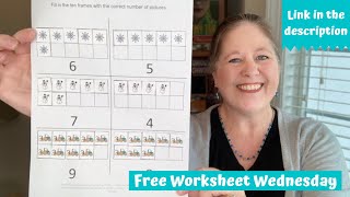Free Worksheet Wednesday: Winter Ten Frames