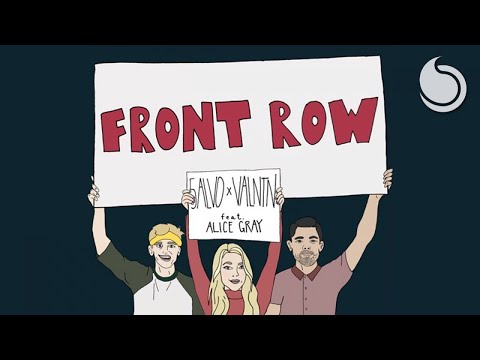 VALNTN & 5ALVO Ft. Alice Gray - Front Row (Official Audio)