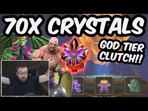 70x 2025 Superior Banquet Crystal Opening - GOD TIER JACKPOT CLUTCH!!! - Marvel Contest of Champions