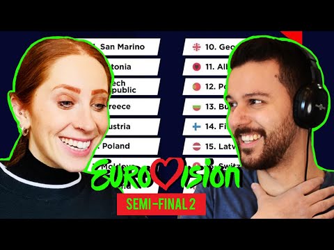 EUROVISION FANS REACT TO SEMI-FINAL 2 EUROVISION 2021 // OUR PREDICTIONS & THOUGHTS