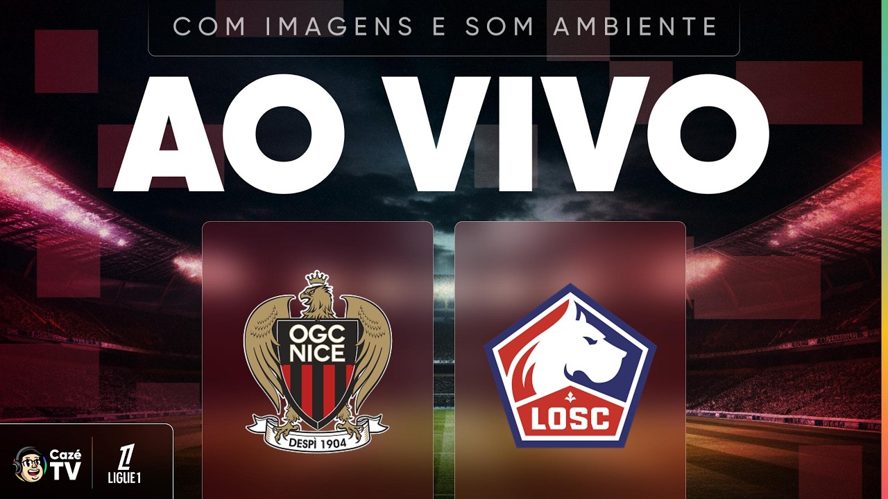 JOGO COMPLETO (SOM AMBIENTE): NICE X LILLE | LIGUE 1 26/27 | 5ª RODADA