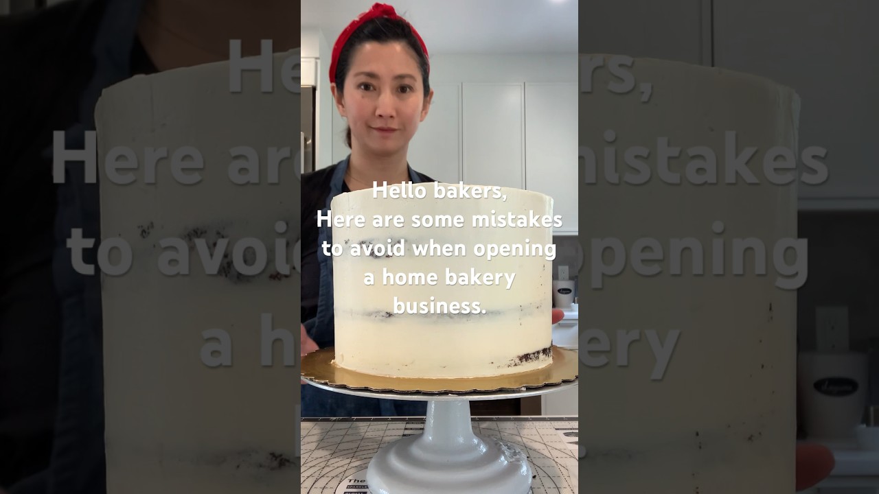 My mistakes before opening a business. #shortfeed  #cakevideos #cake