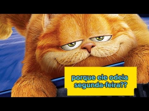 esse é o motivo pelo #garfield odeia segunda feira