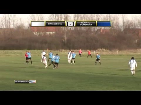 BÁTASZÉK SE - RÓNA FC DOMBÓVÁR 1:1 (1:0)