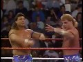 WWF Superstars Aired 12 21 1991 Part One Rick Flair Mr Perfect Shawn Michaels Marty Jeanette