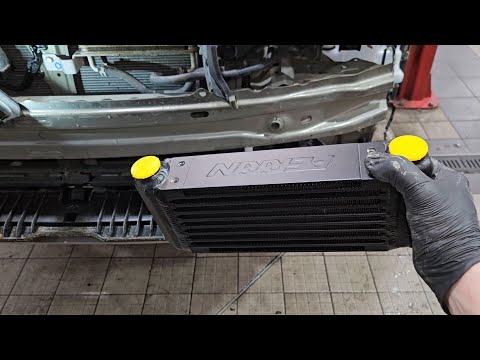 Perrin CVT cooler install for 2024 Subaru Outback Wilderness.