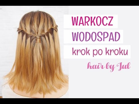 Warkocz wodospad - 10 warkoczy krok po kroku - hair by Jul