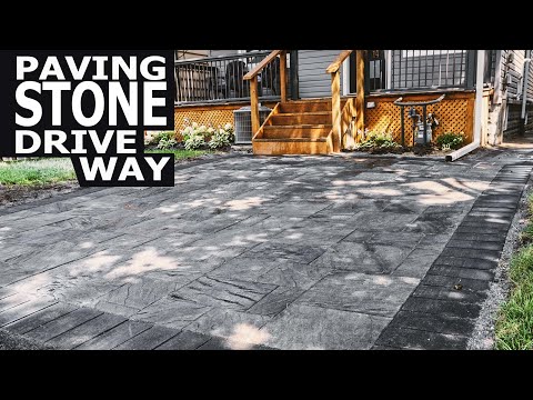 Quick & Dirty Paving Stone Driveway Build!