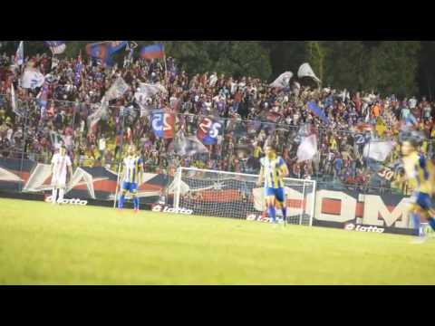 "Hinchada de Cerro Porteño vs Deportivo Capiatá - el Azulgrana copando Capiatá" Barra: La Plaza y Comando • Club: Cerro Porteño