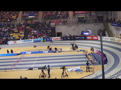 60m prepone [Ž], POLUFINALE, 2 skupine - Europsko prvenstvo u dvorani 2019